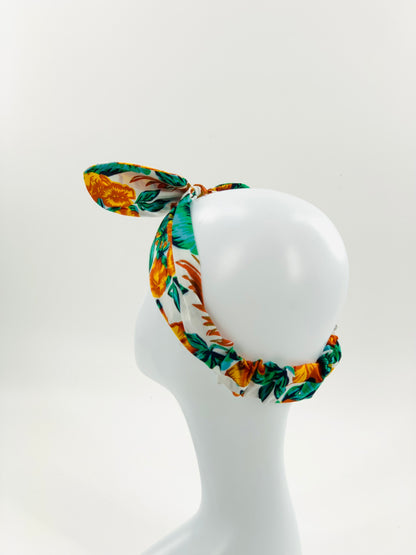 Headbands with Large Bow Detail | Floral
