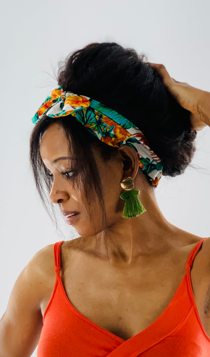 Headbands with Large Bow Detail | Floral